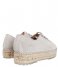 Shabbies  Espadrille Lace Up Suede suede off white